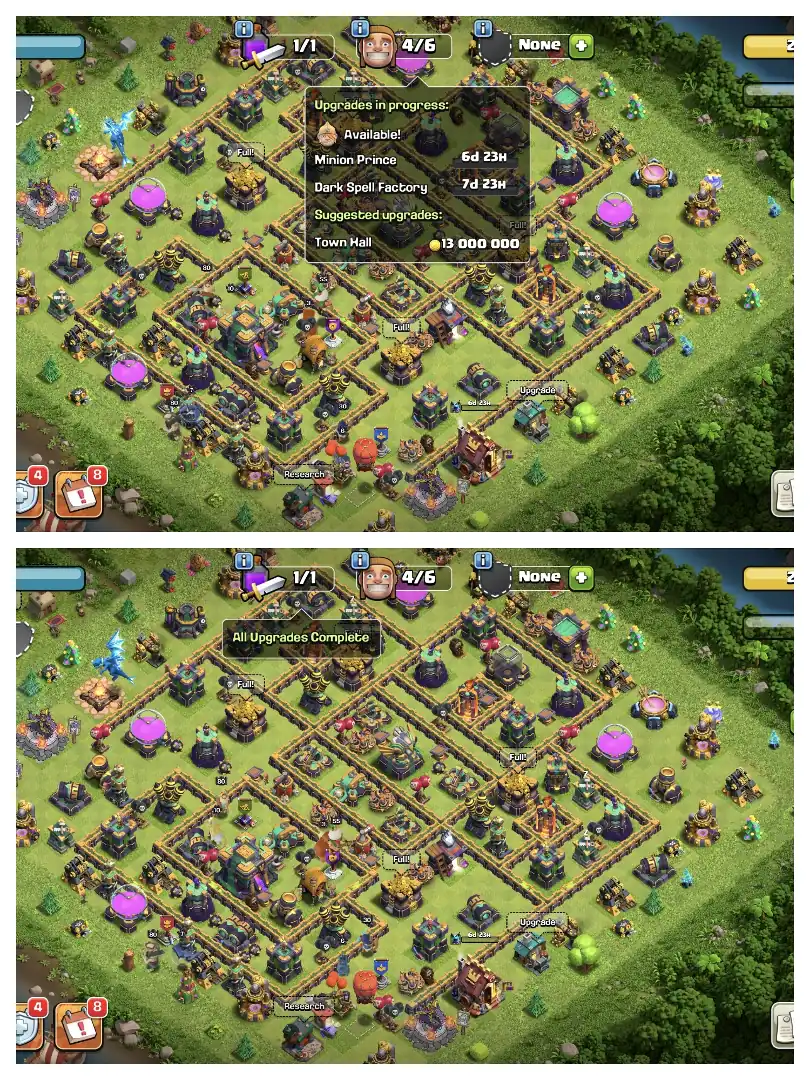 PERFECT OFFER ✔️ TH 14 FULL MAX ACCOUNT 🔥 EVERY SIDE MAX ⚡ NOTHING LEFT ✔️ EPIC EQUIPMENT 🚀 HUGE COLLECTION ⚡EVERY SIDE NICE ✔️ SUPER OFFER