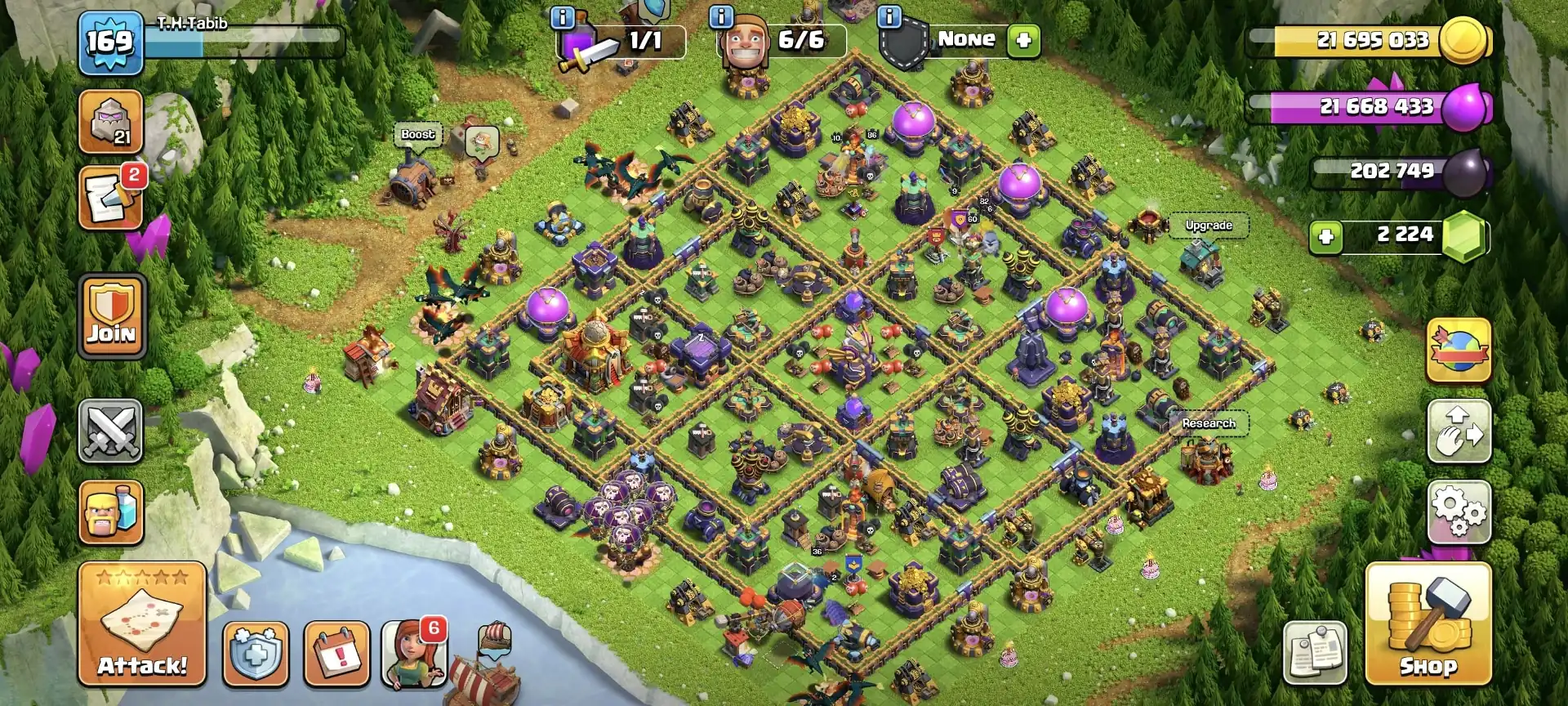 1200+ CWL MEDALS ❖TH16 MAX ❖NC YES ❖HEROES: 82-86-58-60-36 ❖2.2K GEMS ❖6B ❖1220 WS ❖EPIC: SB-17|GG-23|MM-14|FA-23|FB|LP|RS-20|EB | FULL ACCESS