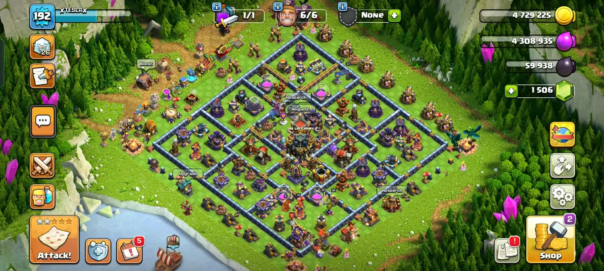 TH 17 PERFECT QUALITYFULL ACC✦VERY HIGH EPIC LEVEL ✦HERO|70|88|51|66|37✦NC YES✦HIGH DFC✦WOW PROFILE✦9 PET✦6B