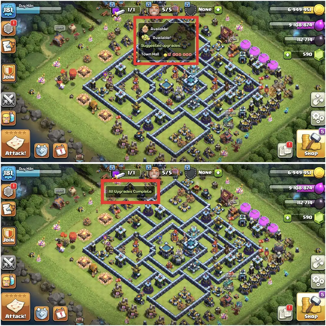 NOTHING TO LEFT ➤TH13 FULL 200% MAX ➤NC YES ➤HEROES: 75-75-50-50-25 ➤EPIC AVL ➤680+ WS ➤XP-181 ➤230 MEDALS ➤EMAIL CHANGE  AVAILABLE