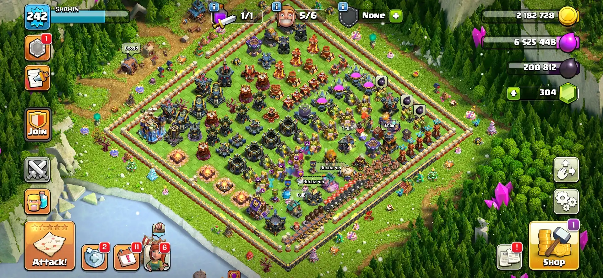 Christmas Offer 🎄 Th 18 Super Account ✨ Almost Max ✨ Heros 100-100-76-75-50 🔥 High Epic Equipment 🔥 Super Quality Account ✨ Big Discount