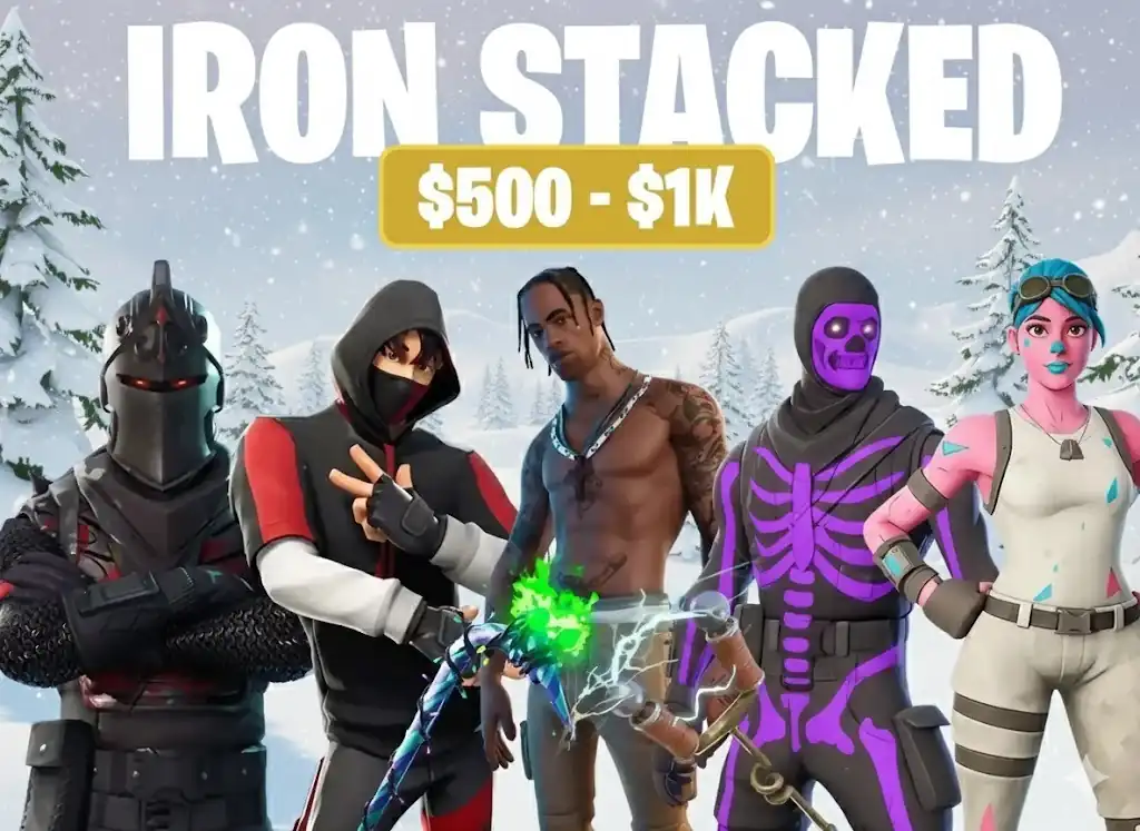 Iron Account | STACKED