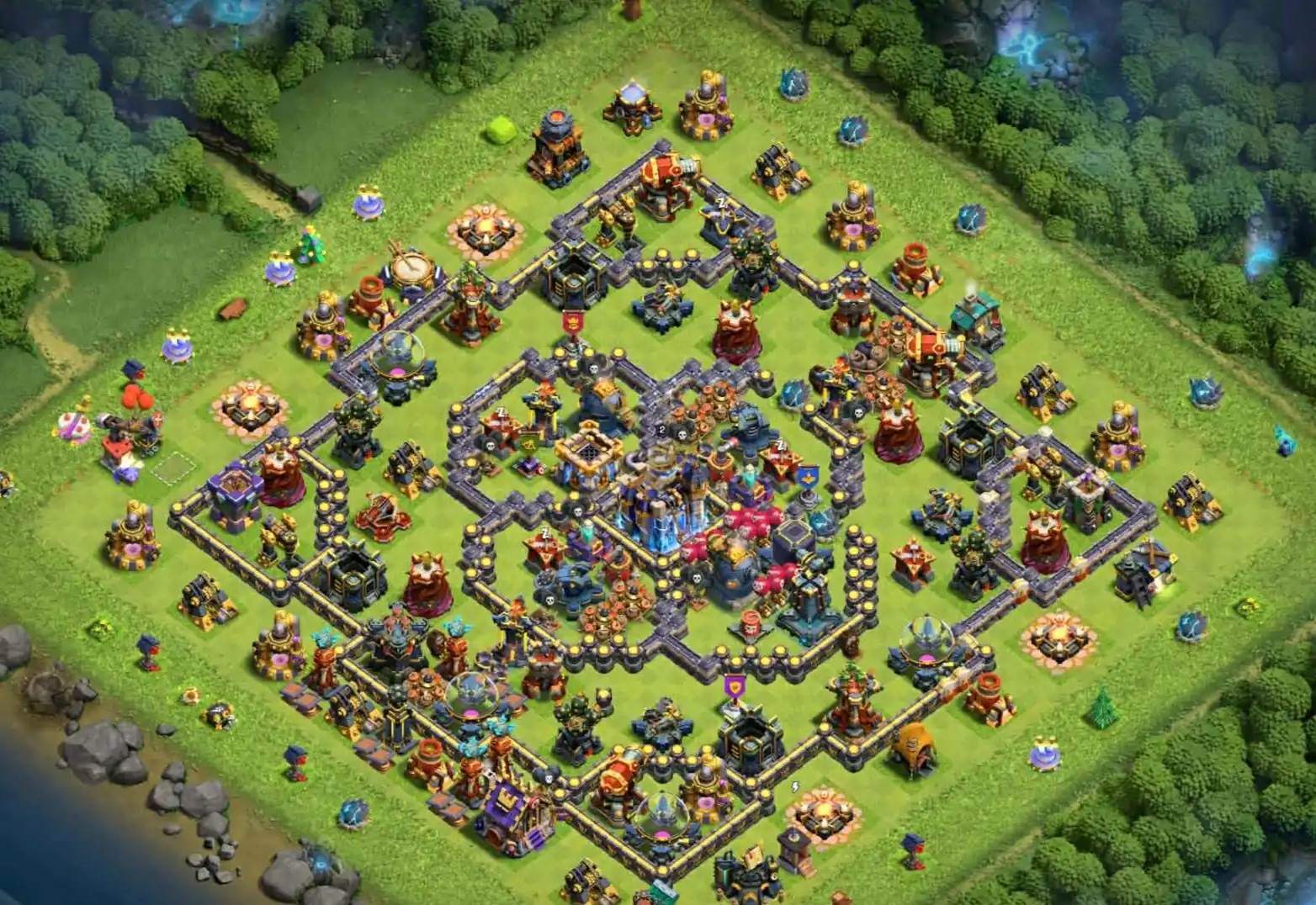 [All Wall Max]✪Th18 Near Max ✪[Hero➾105/105/80/75/50] ✪[Global Rarest Equipment Max] ✪Very Rare Account ✪Full Ownership✪Best Deal