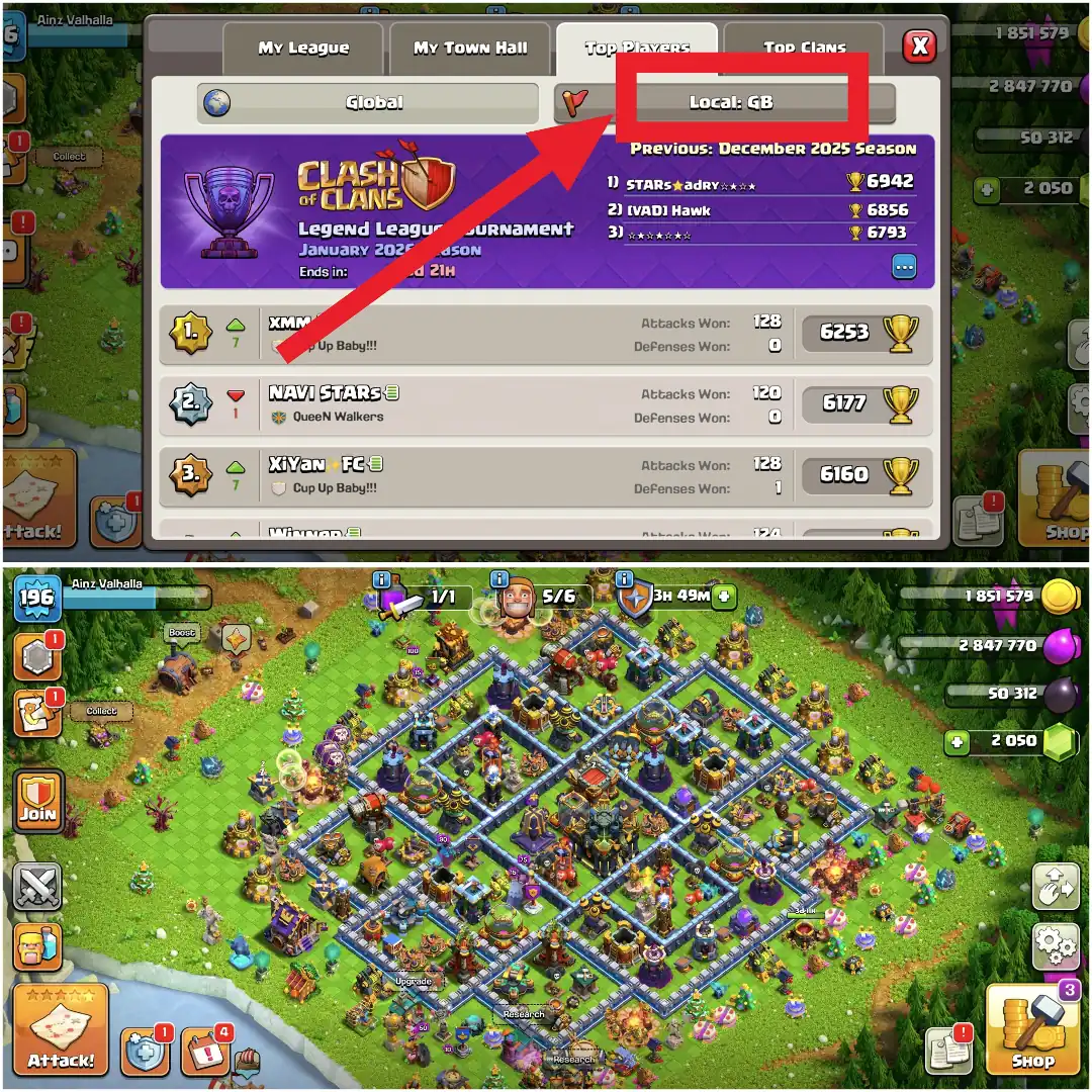 RARE ACC ➤LOCAL: UNITED KINGDOM/GB ➤GG+SB+FA MAX ➤TH16 NEAR MAX ➤HEROES: 88-90-71-58-20 ➤NC YES ➤XP-195 ➤ALL PETS ➤OP TROOPS | FULL ACCESS