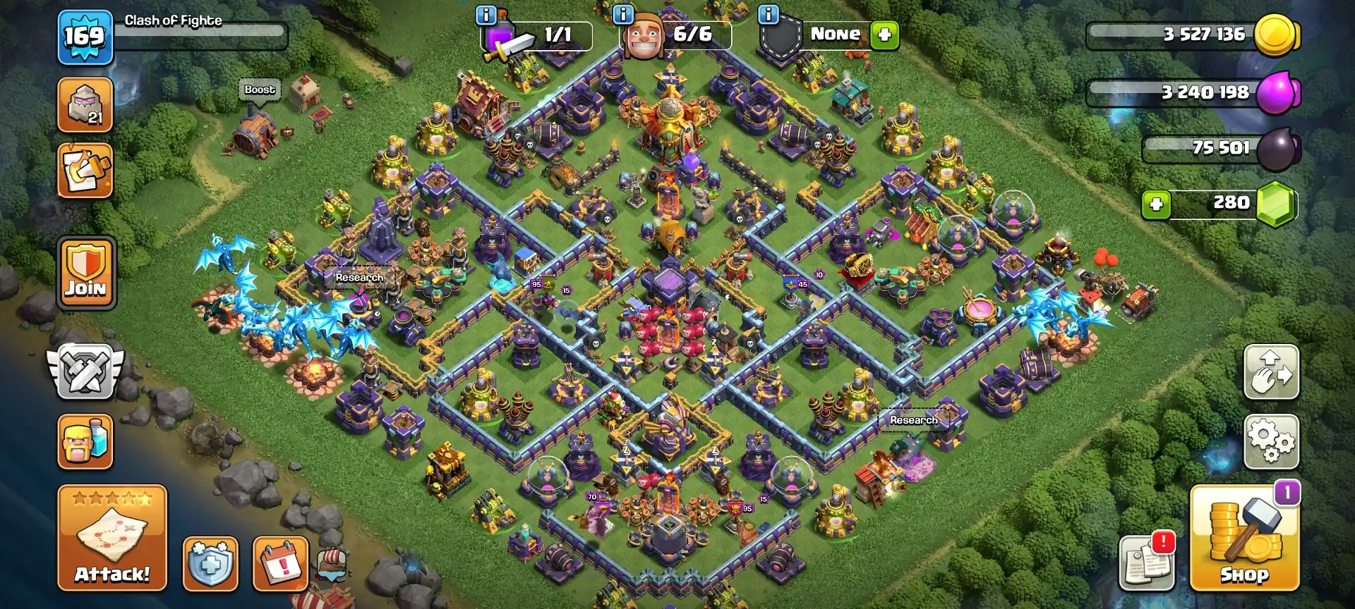 MARKET CHALLENGE PRICE✦TH 16 PURPLE WALL ACC✦HERO|74|69|56|41|28✦HIGH EPIC GD LEVEL✦VERY HIGH DEFENCE✦PET SIEGE GOOD✦ 6B✦TROOPS LEVEL AWESOME✦