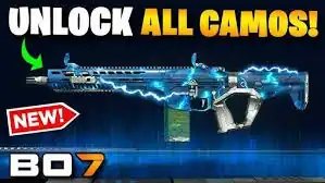 BO7 | Level 55 | 30 Singularity Camos | Prestige 3 | Full Access