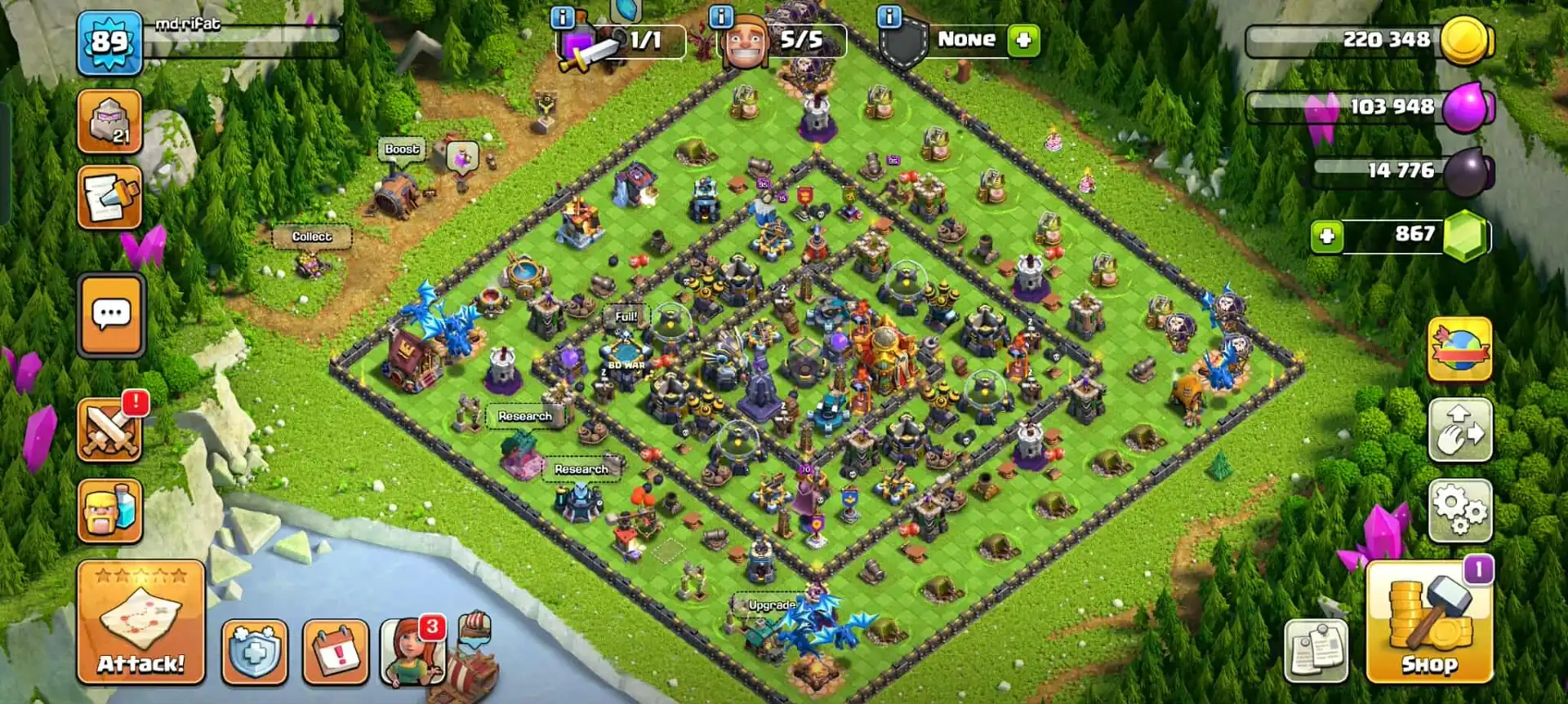 TH 16 PERFECT DONATIONS ✦HERO|16|49|29|14|5✦HIGH DFC✦VERY HIGH EPIC LEVEL ✦NC YES✦5 BUILDER✦HIGH PROFILE✦