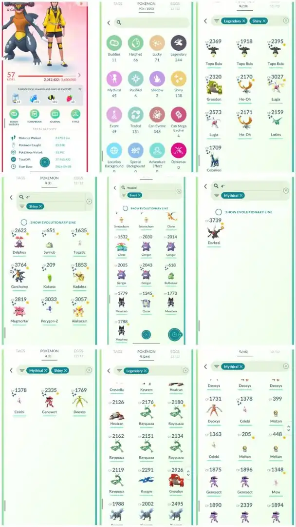 R30 | Level57 | Ultra Rare Clone Charizard | Clone Blastoise | Clone Venusaur Tradable | 3 Armour Mewtwo Tradable | Hundo Darkrai | 9 Shundo |