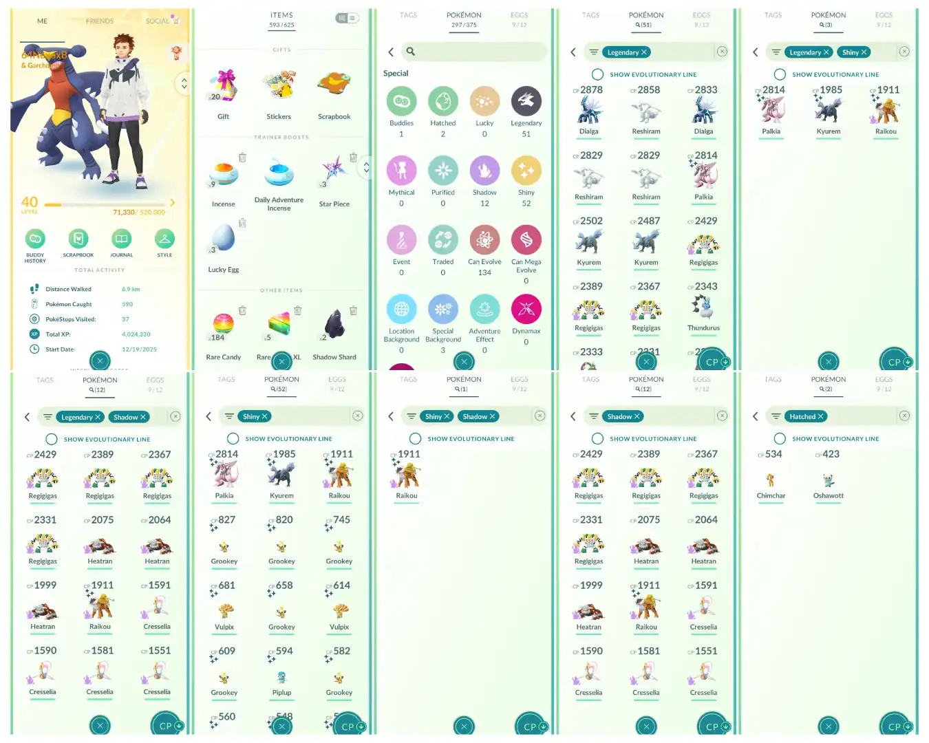 Level 40 👑 51 Legendary 👑 52 Shiny 👑 3 Shiny Legendary 👑 Shiny Shadow Raikou 👑 12 Shadow Legendary 👑 All Tradable