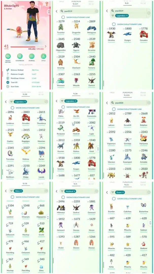 R151 | Level41 | 28 Legendary | 18 Shiny | Mewtwo | 3 Year 2019 Legendary | Mimiku Costume Pikachu | Litvik Hat Sableye | High Cp